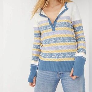 NWT Free People To The Wood Top Size L